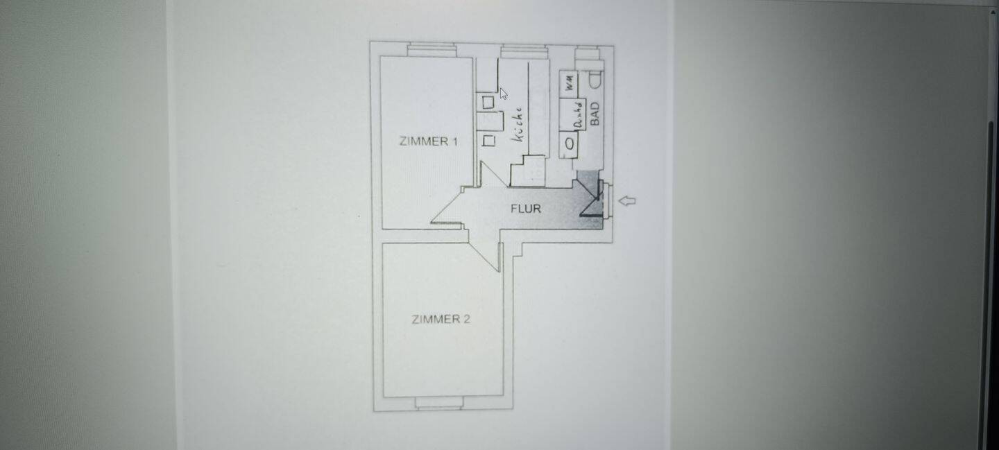 WG-Zimmer möbliert in ruhiger und zentraler Lage - Foto 1