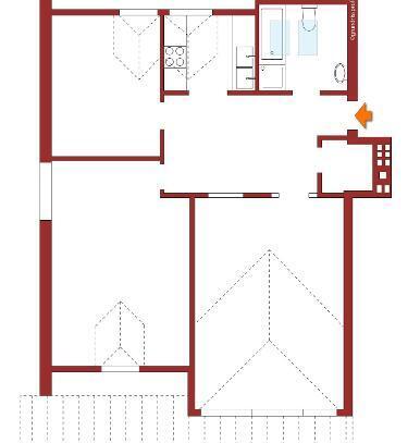 Schicke 3- Zimmer - Dachgeschosswohnung in Schwebheim