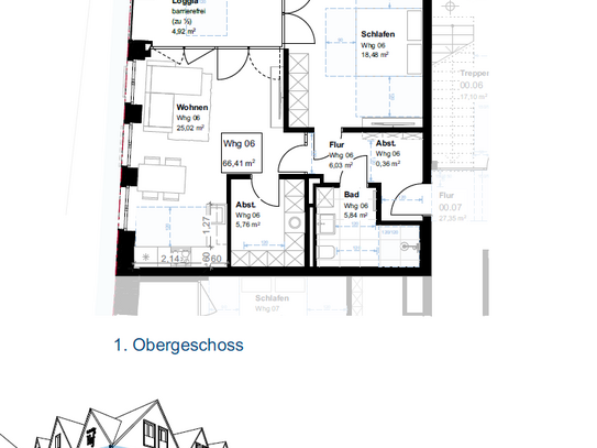 Neubauwohnung im Zentrum von Emsbüren (WHG 6)