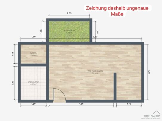 1 Zimmerwohnung in der Innenstadt