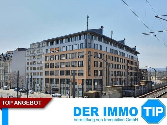 Perfekte Verkehrsanbindung & nahe der Dresdner Innenstadt ca. 277 m² Bürofläche mieten