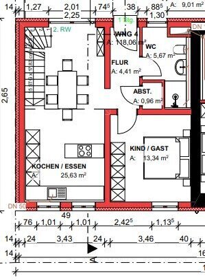 Luxuriöse Etagenwohnung mit großer Dachterrasse