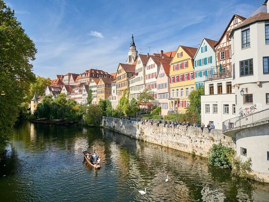 2 Zi. im Hochparterre mit 2 Balkonen in HHL Tübingen