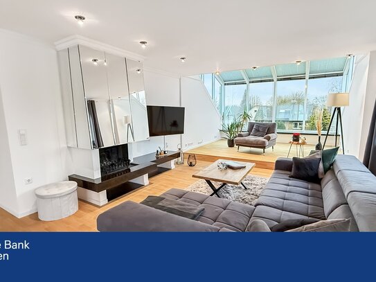 Exklusives Penthouse mit zwei Dachterrassen und Luxusaustattung -inkl. Garage, Carport und EB-Küche!