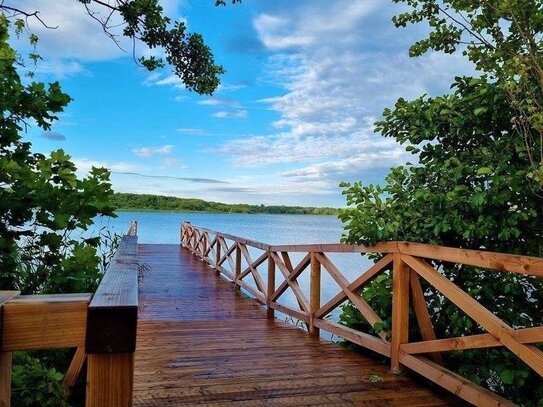 Endlich am See - mit Blick auf den Yachthafen