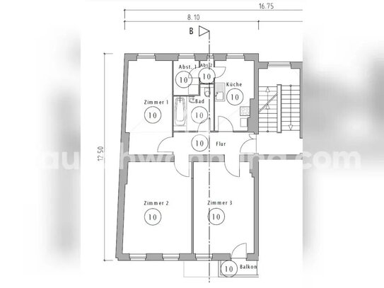 [TAUSCHWOHNUNG] Altbauwohnung mit Balkon