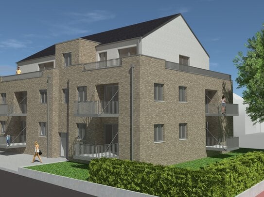 Dachgeschosswohnung 75,59 m2 mit Aufzug und Dachterrasse 39,89 m2 im Neubau in Osnabrück-Lüstringen