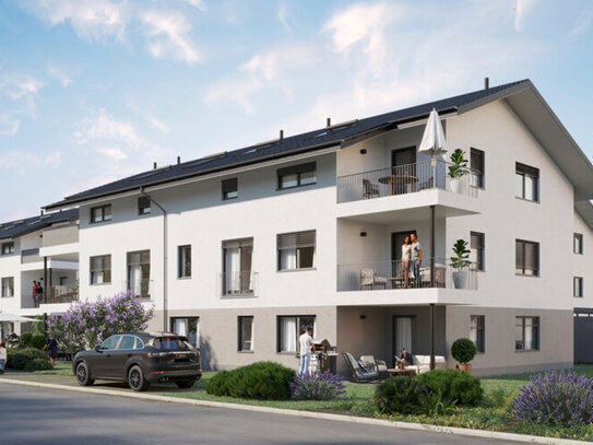 NEUBAU - Eigentumswohnungen in Untersiemau! Moderne Wohnungen im Obergeschoss mit Balkon und Parkplatzmöglichkeit!