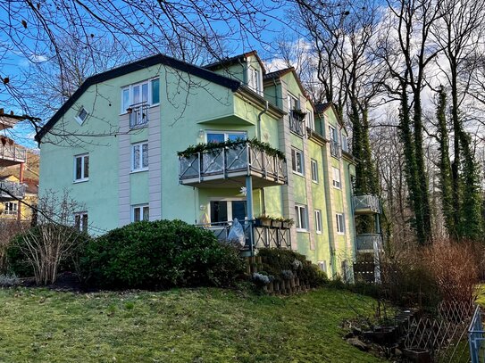 Traumhafte Dachgeschosswohnung mit PKW-Stellplatz+Gäste WC am Weinberg