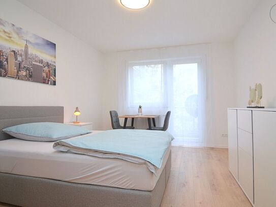 Modern möbliertes Apartment mit WLAN und Balkon in Nürnberg/Schweinau