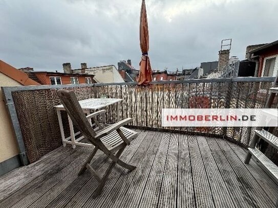 IMMOBERLIN.DE - Sehr attraktive Wohnung mit Südterrasse in gefragter Kiezlage