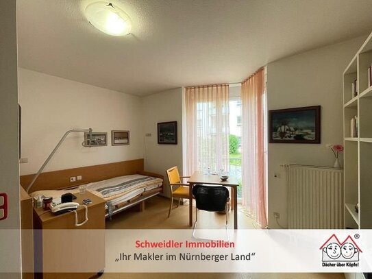 Vorsorge im Alter oder solide Kapitalanlage! 1-Zimmer-Pflegeapartment (EG) im Jahnpark in Forchheim