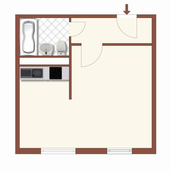 So macht wohnen Spaß: praktisches 1-Zi.-Appartment - Photo 1