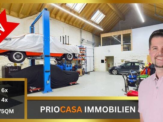 Luxus-Sanierung | Traum für Autoliebhaber | Riesige Garage & Podest | Zwei Wohneinheiten | Teilweise klimatisiert!