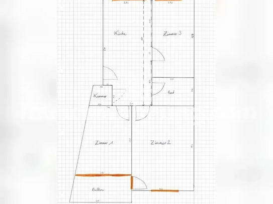 [TAUSCHWOHNUNG] Schön geschnittene Wohnung mit großem Balkon und Garten