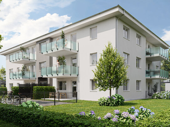 -reserviert- 4 Zimmer Neubauwohnung, KFW40 QNG, 10 % Abschreibung - 54.000 € Steuerrückerstattung, Balkon, Aufzug, Wärm…