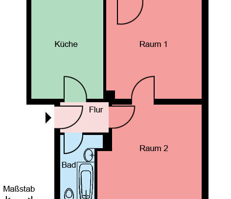 Demnächst frei! 2-Zimmer-Wohnung in Castrop-Rauxel Schwerin