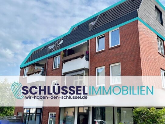 LEBEN MIT AUSSICHT | Wohnung mit Penthousecharakter und 2 Balkonen mitten in Oldenburg