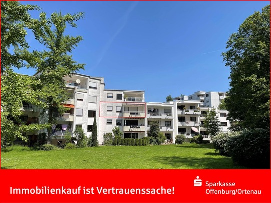 Achern - Wohnung in ruhiger Lage und mit grünem Ausblick!