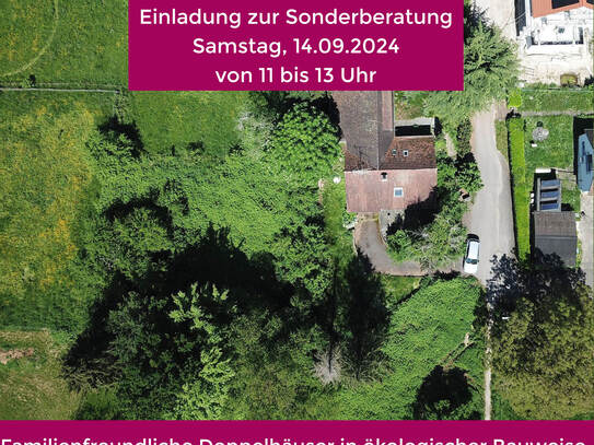 Entdecken Sie Ihre Traumimmobilie in ökologischer KfW 40 EE Bauweise