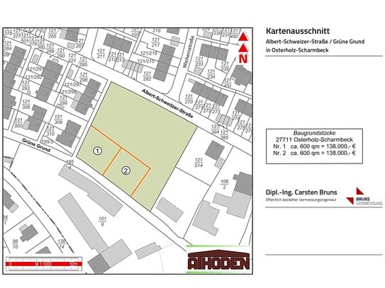 Baugrundstück in Osterholz-Scharmbeck