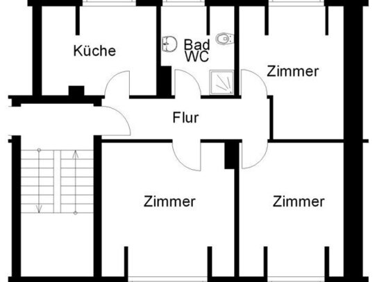 3-Raum-Wohnung am Kalkhügel frei!