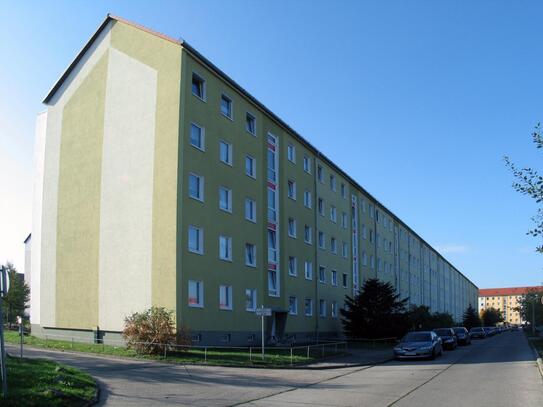 Großer Balkon, toller Ausblick: 2-Raum-Wohnung