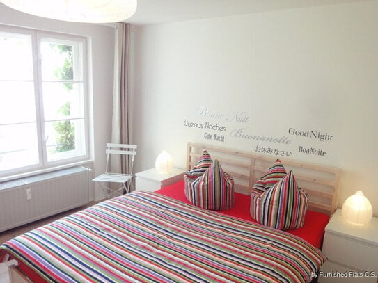 Kollwitzkietz: Comfortable two-room flat in nice