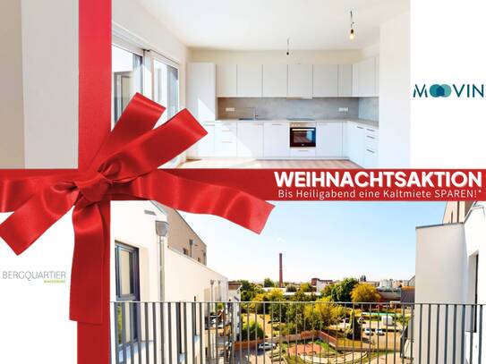 **WEIHNACHTSAKTION** Exklusive 4-Zimmer-Traumwohnung mit fabelhaftem Blick, EBK, Balkon im "Neubauprojekt Bergquartier"