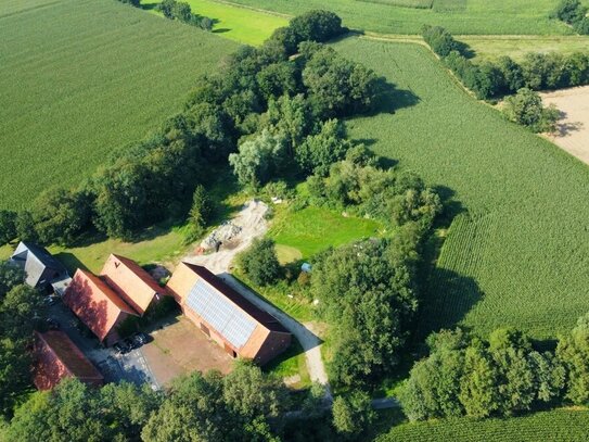 Flexibilität und Natur pur! Resthof in Hopsten-Schale (optional 2,4 ha Ackerland zusätzlich möglich)