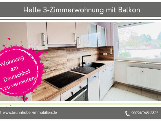 3-Zimmerwohnung mit Balkon am Deutschhof zu vermieten