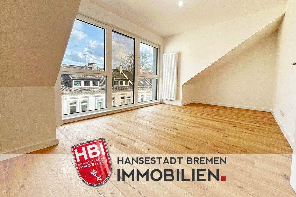 Flüsseviertel / Wohnen über den Dächern Bremens - Lichtdurchflutete Maisonette im Erstbezug