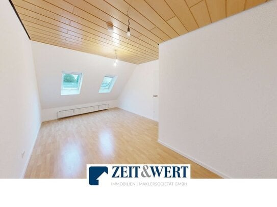 Top-moderne 3-Zimmer-Wohnung im Dachgeschoss und eigenem Stellplatz! Ohne Balkon!(CA 4768)