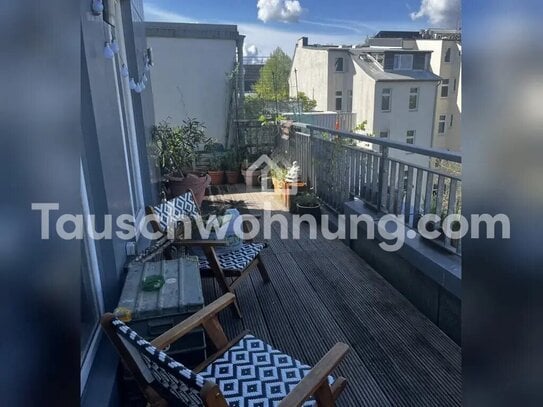 [TAUSCHWOHNUNG] Befinde mich im Tausch St.Pauli,,ruhige LageTerrasse