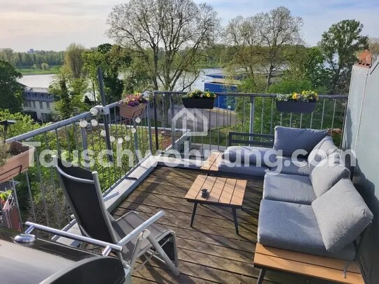 [TAUSCHWOHNUNG] Maisonettewohnung mit Rhein- und Domblick in Köln Mülheim