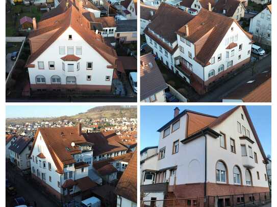 Gepflegtes 3-Familienhaus im Ortskern von Keltern-Dietlingen mit ca. 325 qm Wohnfläche