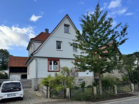 Lichtdurchflutete 3,5-Zimmerwohnung mit sonnigem Garten in Ilsenburg