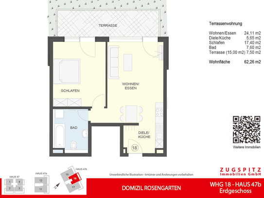 DOMIZIL ROSENGARTEN -2 Zi Wohnung -WHG18