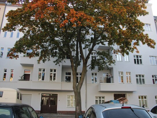 Helle Wohnung im Vorderhaus mit Balkon