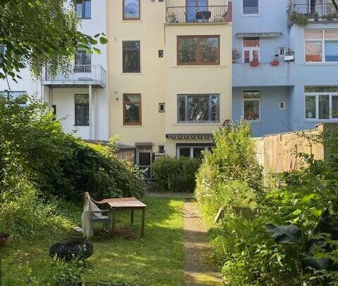 Renovierte Gartenwohnung im Herzen der Bremer Neustadt