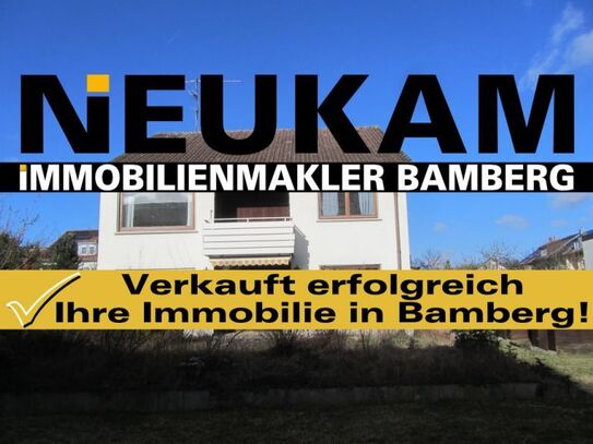 BAMBERG-OST-NÄHE DEHNER: FREISTEHENDES 2-FAMILIEN-HAUS ZUM RENOVIEREN AUF 726m2 FÜR 459.000,-EURO