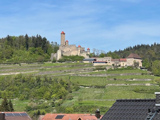 *ERSTBEZUG* - Schönes 4-Zimmer-PENTHOUSE* mit 2 Terrassen, Einbauküche & Stellplatz mit Burgblick