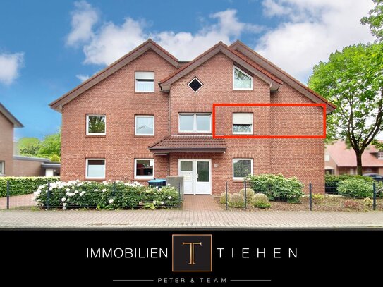 2-Zimmer-Obergeschosswohnung mit Balkon und Einbauküche in Meppen-Neustadt zu mieten!