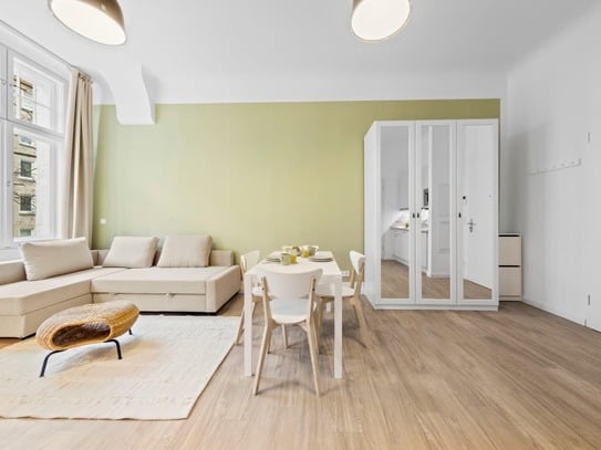 Schönes und voll möbliertes Studio-Apartment in Berlin