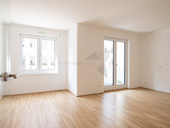 ++ Erstbezug ++ Moderne 1-Zimmer-Wohnung mit Loggia und Wärmepumpe