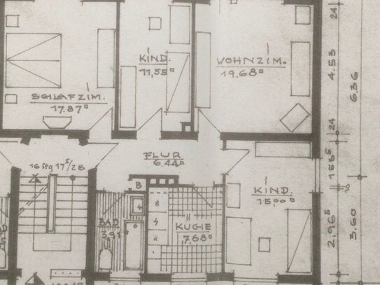 4 Zimmerwohnung 84 m2 zu vermieten