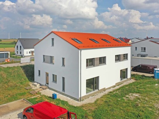 Neubau von 4 Doppelhaushälften mit Carport Provisionsfrei für den Käufer