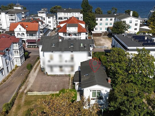 Strandnahes Grundstück im Ostseebad Binz - Einfamilienhaus mit Neubauperspektive