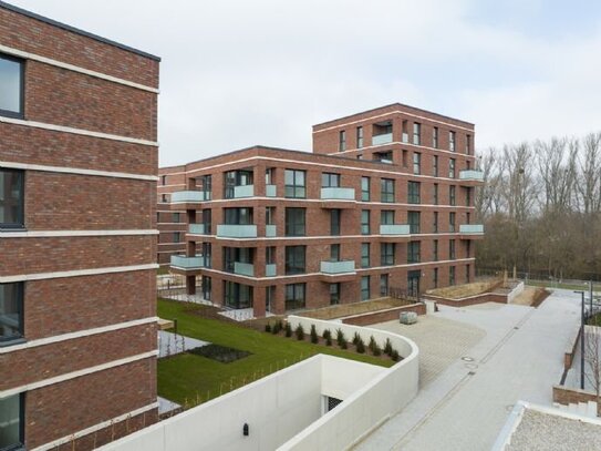 Wohnberechtigungsschein! Neubau "Wasserstadt Limmer " - Moderne 2-Zi-Whg. mit B-Schein (B+60%) Erstbezug