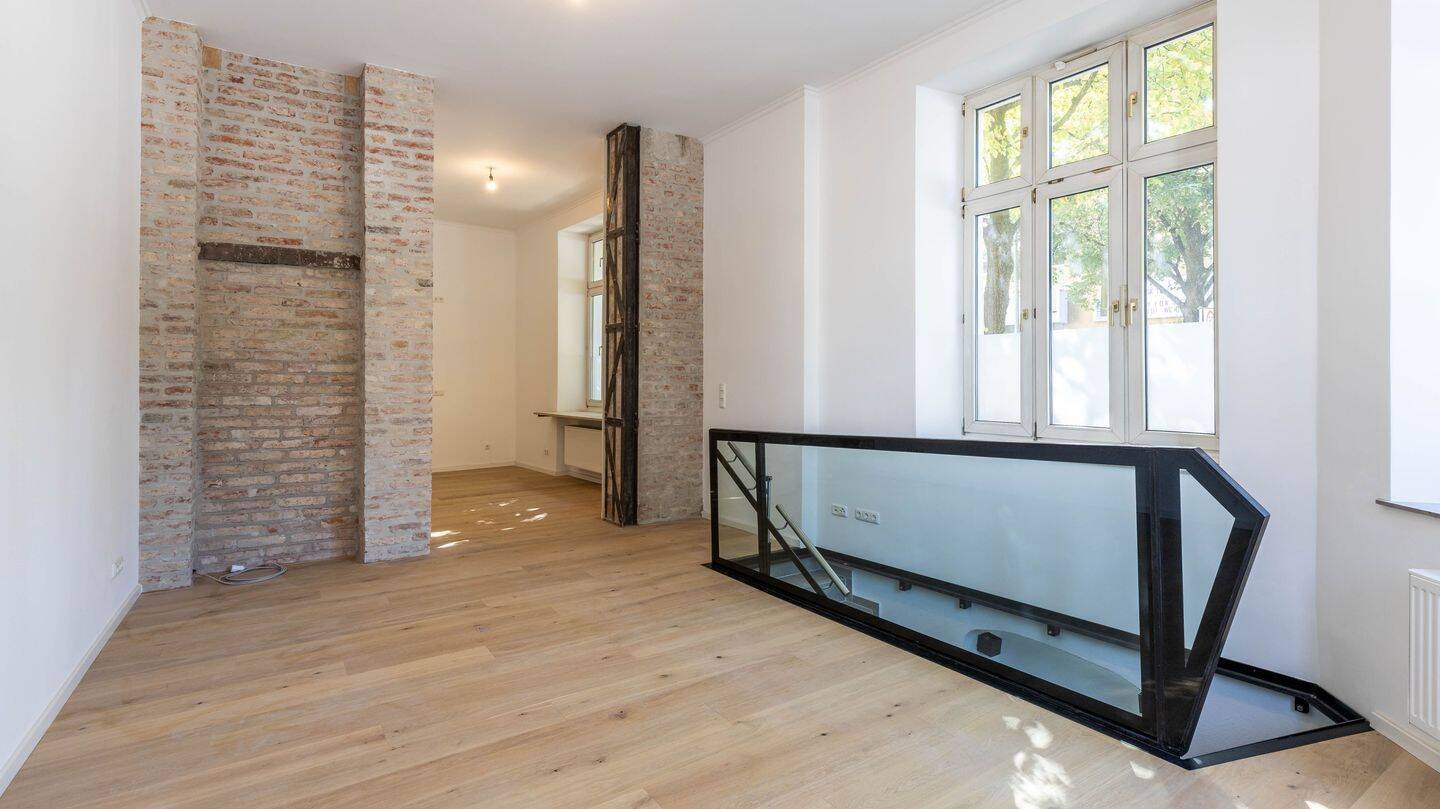 Einzigartige Einheit mit Altbaucharme an der Isar inkl. Wohnnutzung